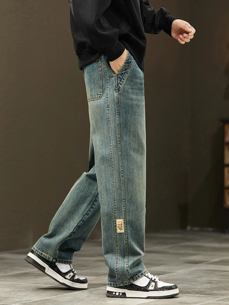 Kore Tarzı Bol Paça Kot Pantol - Men'S Fashion With Baggy Jeans incelemesi ve fiyatı