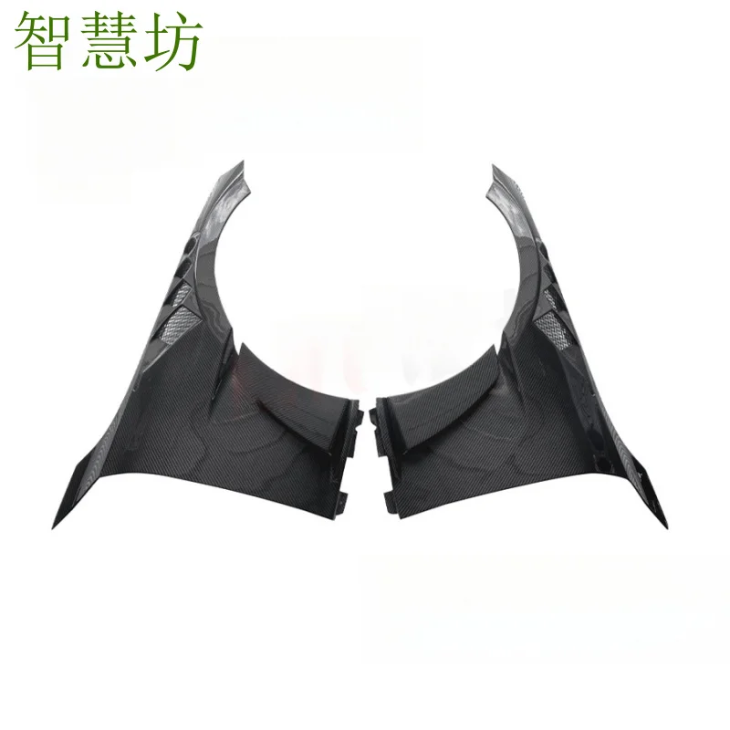 

Подходит для BMW 2 серии M2 G87, крыло из сухого карбона с отверстиями, элемент внешней модификации, 2021+