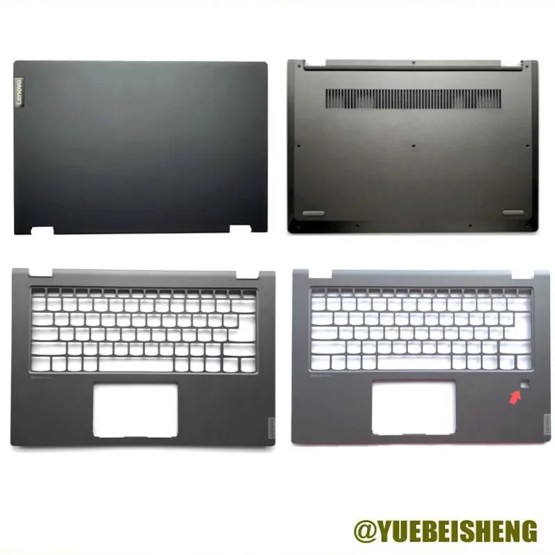 

Новинка для Lenovo IdeaPad Flex-14IWL C340-14 C340-14 14IWL 14API 14IML задняя крышка ЖК-дисплея/верхняя крышка упора для рук/нижняя крышка корпуса, серая