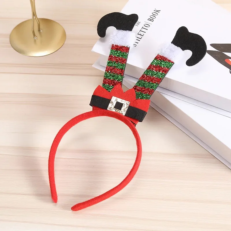 

Рождественская повязка для волос с рогами оленя, украшение для вечеринки, заколка для волос с рогами эльфа, повязка для волос с рогами эльфа, повязка для волос с рогами на Хэллоуин