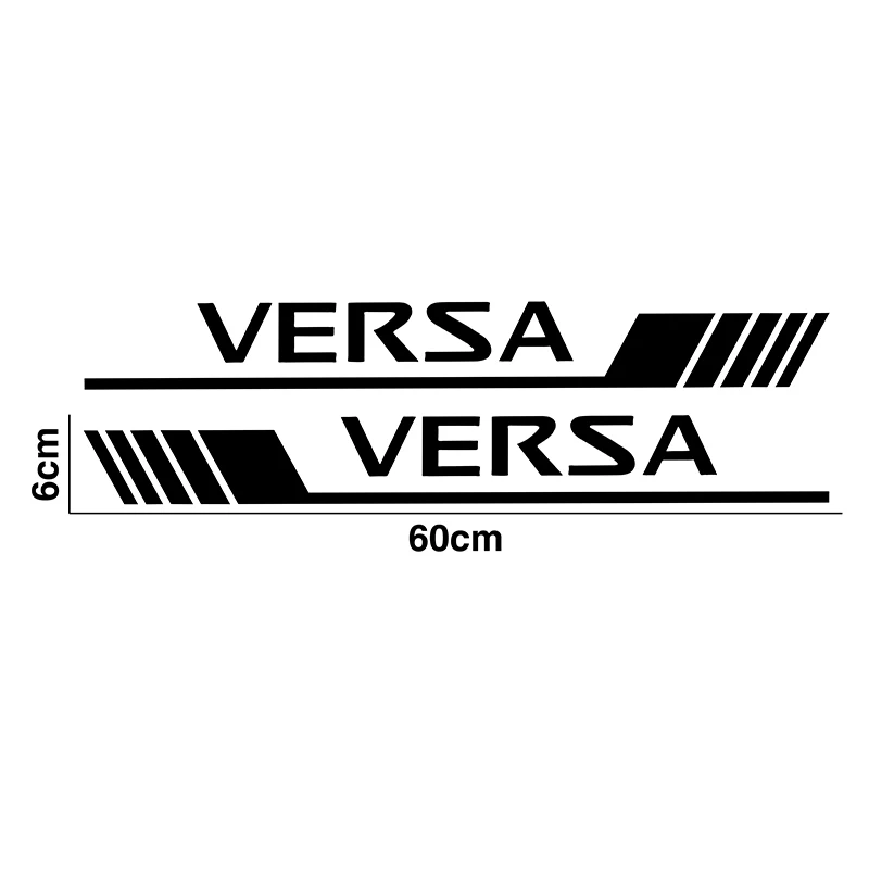 Vinyl Car Door Decorative Sticker Side Apron Badge for VW VERSA  Logo Rline GTI Lavida POLO Passat Golf Santana Jetta Sharan