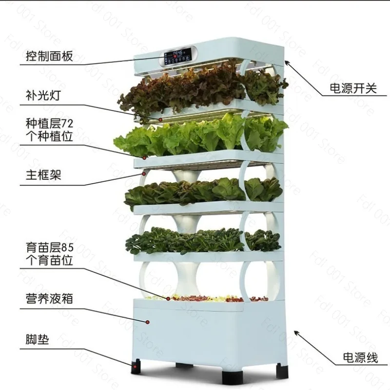 Soilless Cultivation Household Hydroponic Succulent Flower Fragrant Strawberry Seedling Artifact Intelligent Vegetable Planter