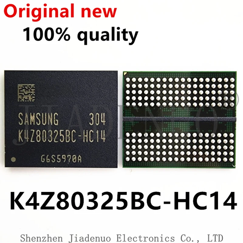 (1 pieza) prueba de 100% D9WCW MT61K256M32JE-14:A D9WCR MT61K256M32JE-12:A K4Z80325BC-HC16 K4Z80325BC-HC14 Calentamiento directo DDR6 D8BWW