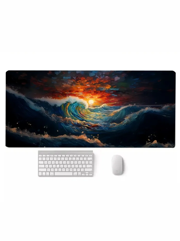 Sunset Mousepad Mouse Pad Laptop Gaming Accessories Mousepad Large Desk Mat Computer Gamer Keyboard Rug Carpet