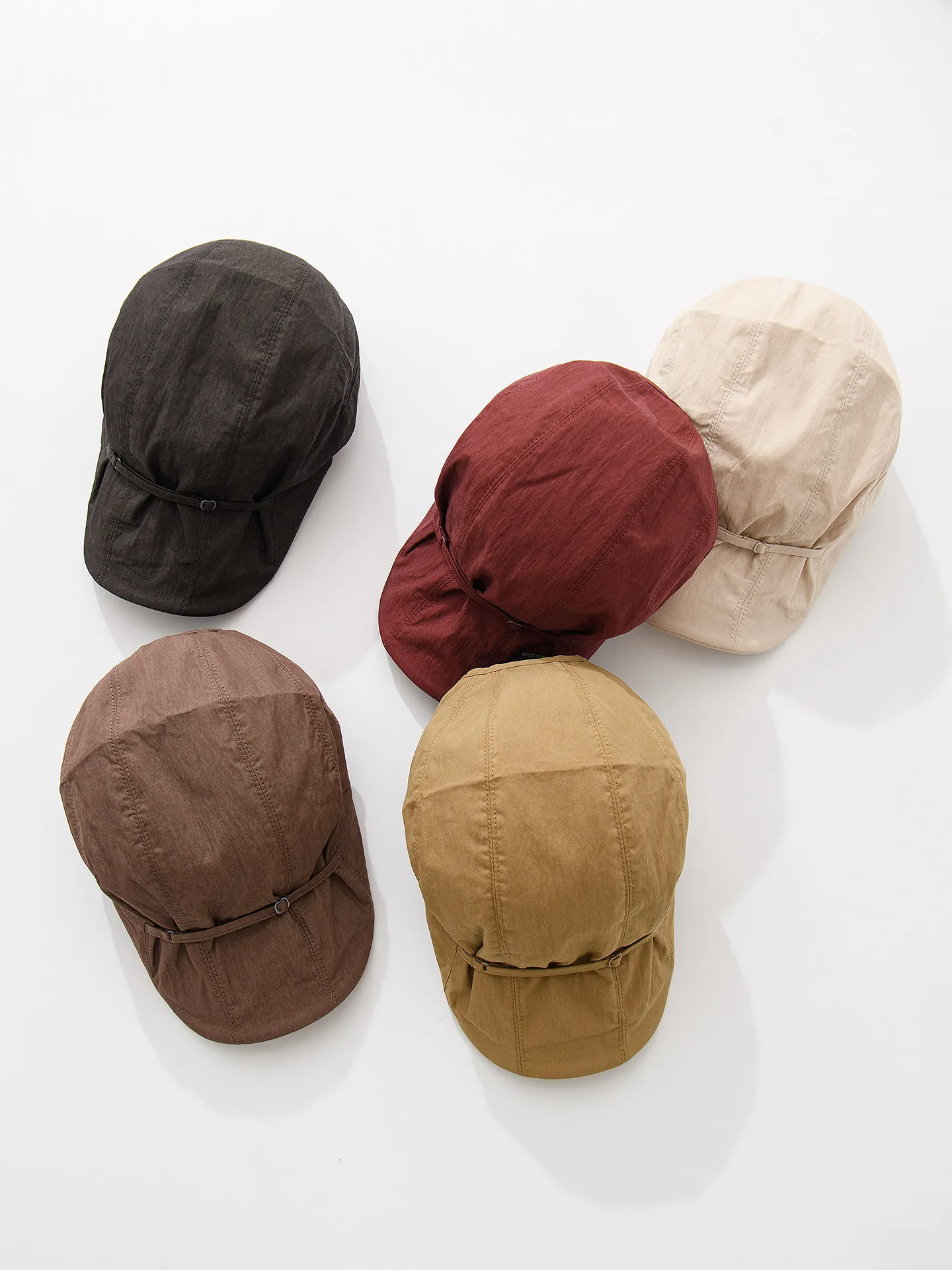 Women Newsboy Cap Summer Thin Breathable Foldable Adjustable Buckle Visor Hat Casual Sun‑Protective Driving Sun Beret Cap Ladies