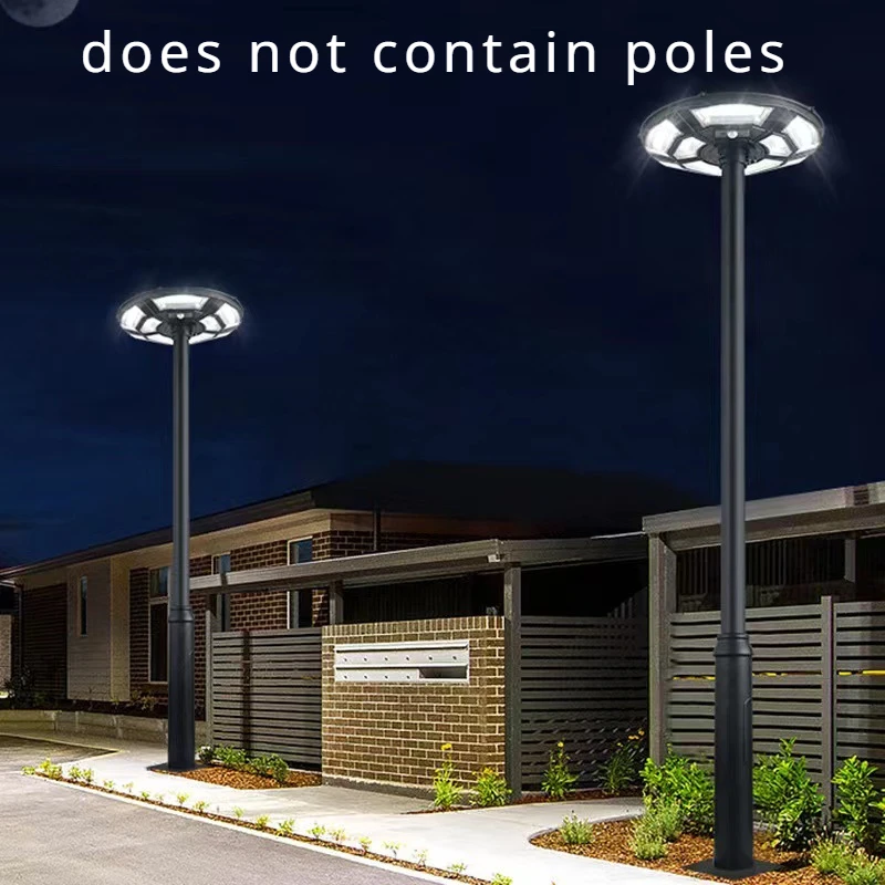 Imagem -01 - Luz Ultra-fina Integrada do Jardim do Ufo Indução do Corpo Humano Luzes Solares Redondas Exterior com Sensor de Movimento Impermeável luz ultra fina integrada do jardim do ufo inducao do corpo humano luzes solares redondas exterior com sensor de movimento impermeavel 01