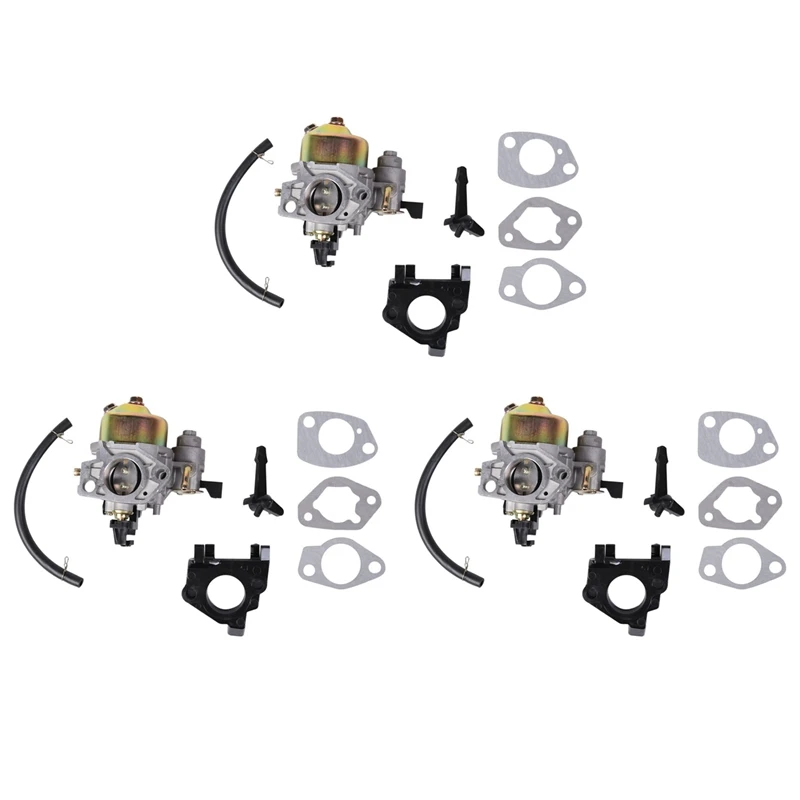 TOP 3X Carburetor For Honda GX390 GX340 Engine Predator 11Hp 13Hp Engine 16100-ZE3-V01 Water Pumps WT40XK1 WT40XK2 WT40XK3