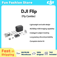 DJI Flip Drone Camera Fly Combo 4K Lightweight 3-Axis Carrycot Stabilization 13km Video Transmission Palm Takeoff Auto Return C0