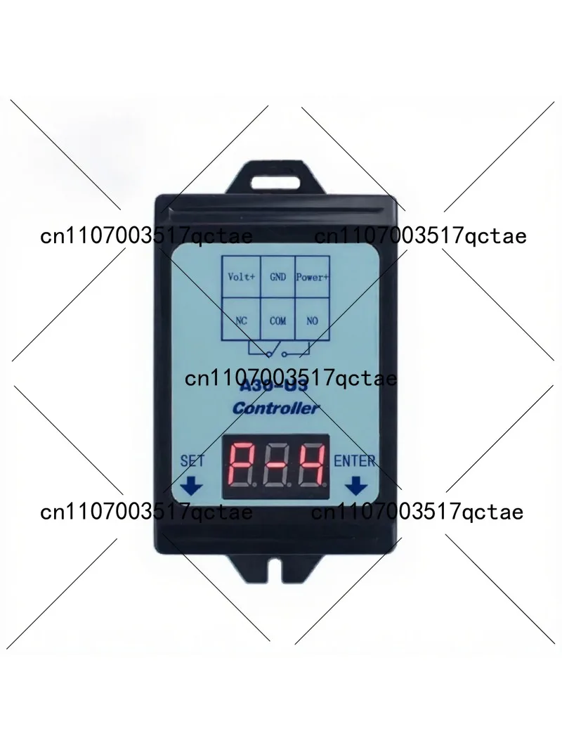 DC Voltage Relay 6-80V 48V 60V 30A Detection Control Delay Switch Interval Action