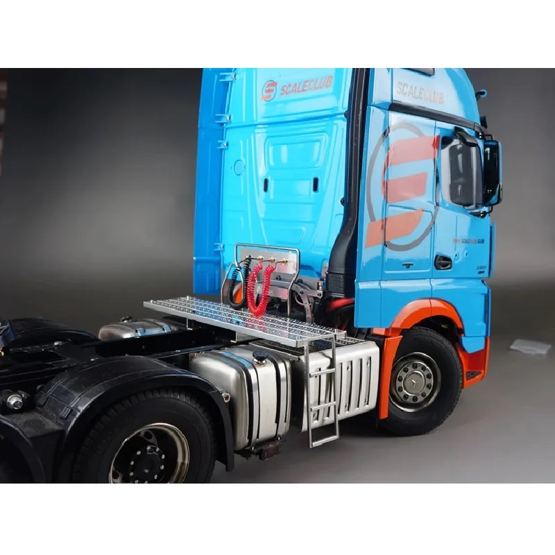 Scaleclub RC 1/14 plate-forme de travail de tracteur bande de roulement d'escalier télescopique pour Tamiya LESU 1/14 RC tracteur camion remorque pièces accessoire