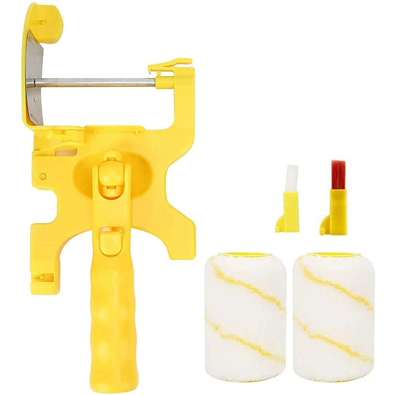 

Paint Edger Roller Brush, Multifunctional Paint Roller Brush, Clean-Cut Paint Edger Roller Brush Paint Brush Edging Tool