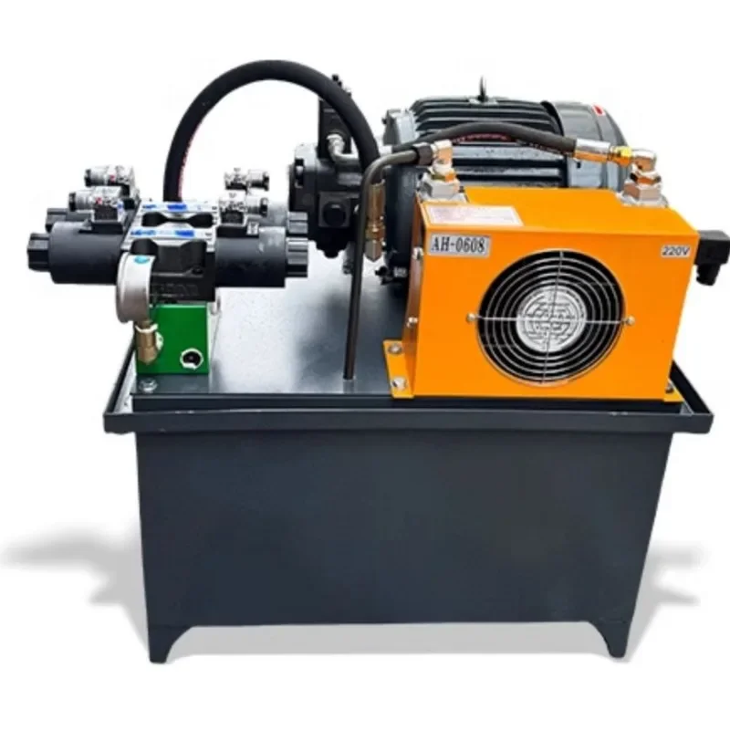 محطة هيدروليكية محطة مضخة تجميع النظام الهيدروليكي محطة مضخة هيدروليكية لضغط الزيت