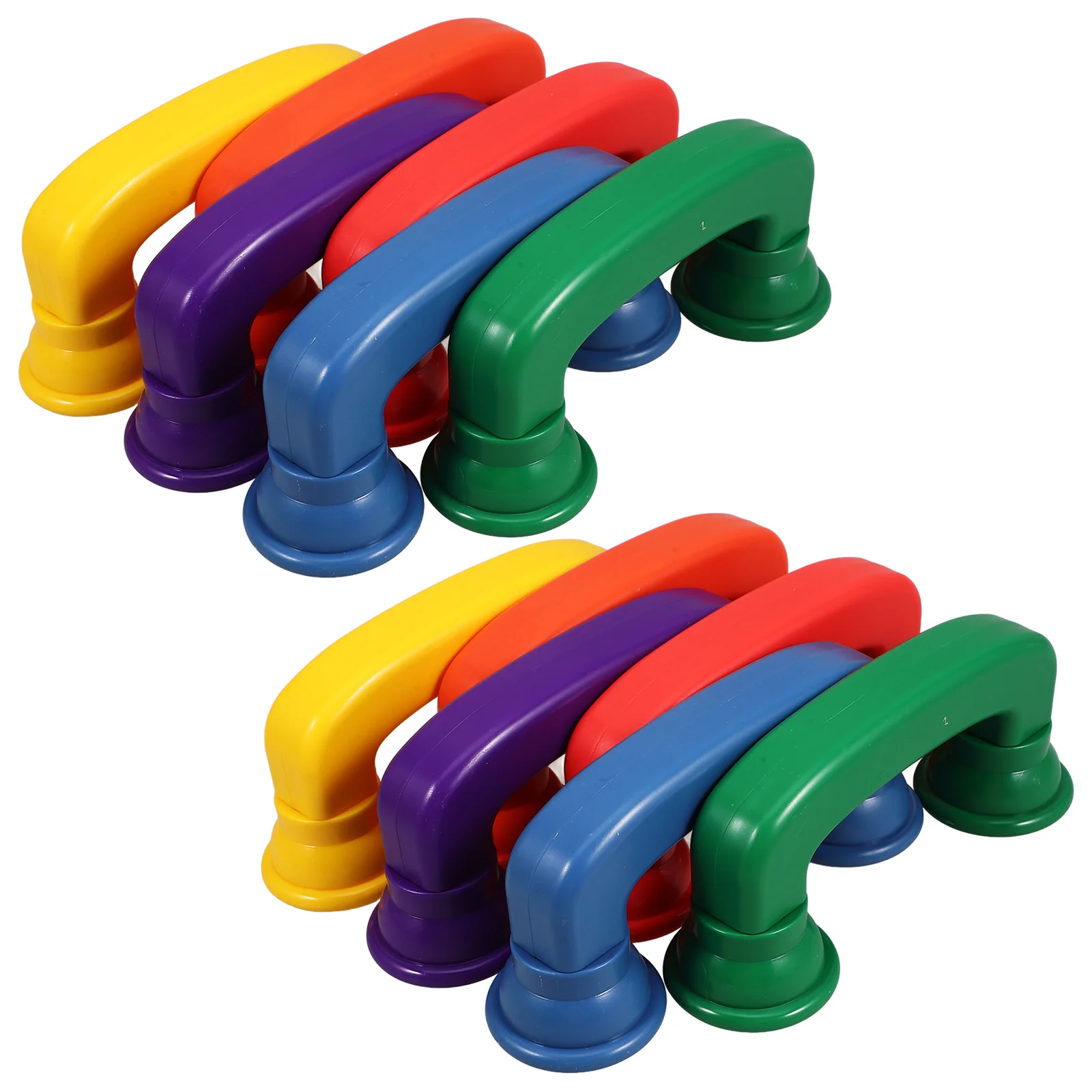 12 Pcs Earpiece Toy Whisper Phones Toddler Playground Equipment Colored Educational for Classroom Abs Receiver