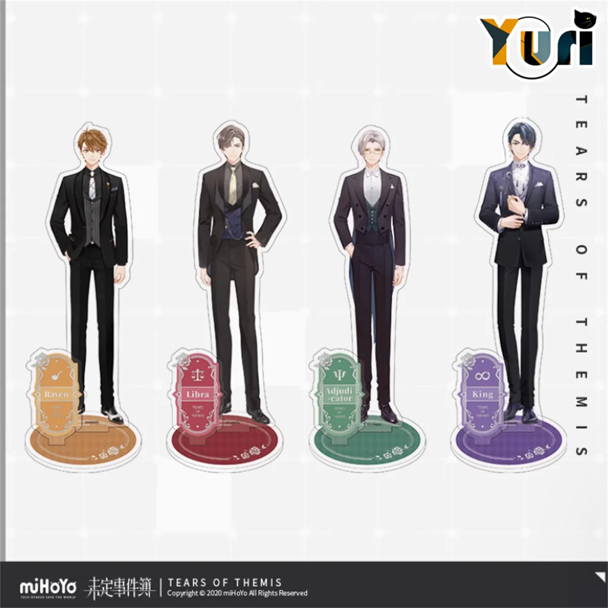 Tears of Themis Luke Xia Yan Artem Zuo Ran Vyn Mo Yi Marius Lu Jinghe Official Acrylic Standing Ornament Cosplay Gift