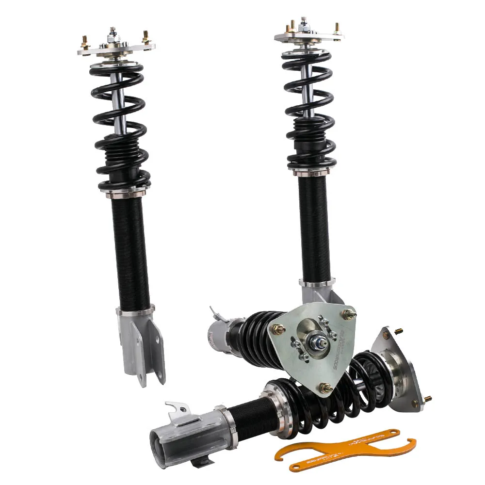 Adjust Dampers Coilover Shock Absorber For Subaru Impreza WRX GDB 2000-2004 STI Shock Strut Coilover Lowering Coil Spring