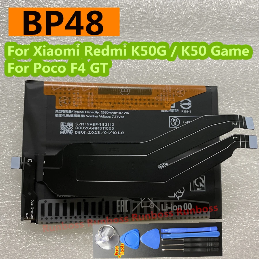 BP48 4700mAh nowa oryginalna bateria dla Xiaomi Poco F4 GT dla Redmi K50G K50 gra telefon komórkowy