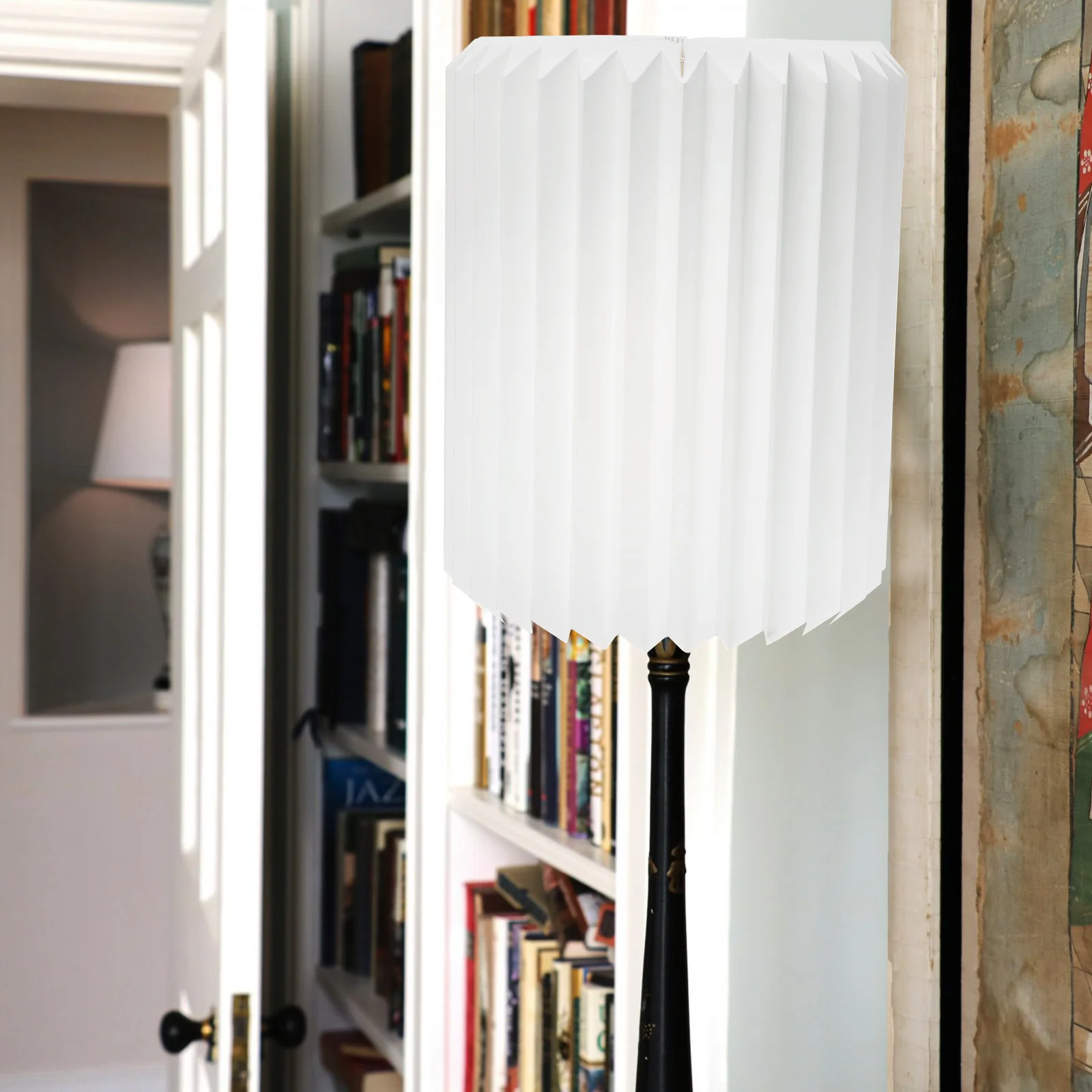 

Foldable Origami Lampshade Paper Lantern Cover For Ceiling Light Hanging Decor Chandelier Shade Lighting Fixture Accessory