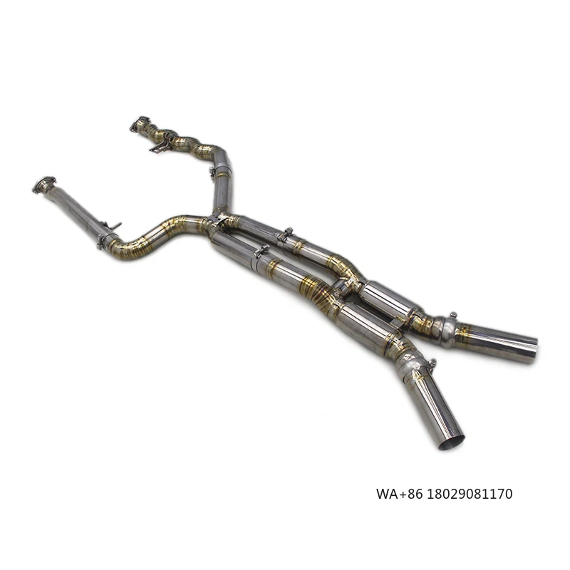 

Высококачественная OEM-средняя труба (Mid Pipe) для M3/M4 G80/G82 3.0T 2021-2023, титановая, для гоночных спортивных автомобилей, часть выхлопной системы