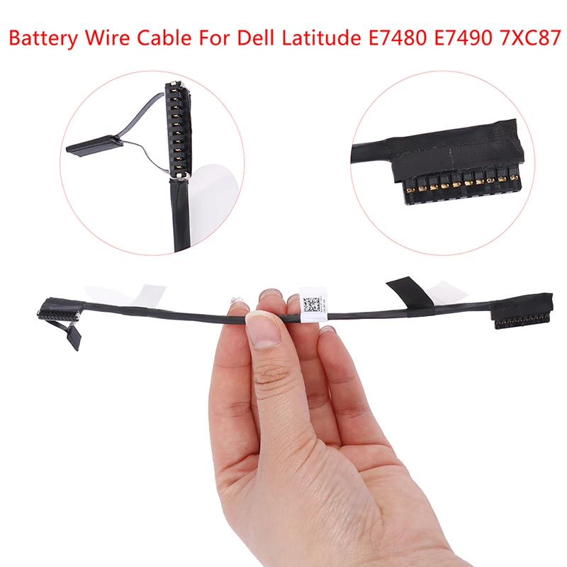 New Original Battery Cable Wire for  Latitude 7480 7490 7XC87 DC02002NI00