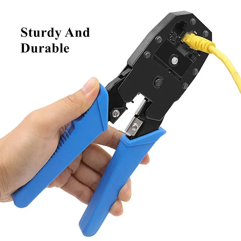 FT Cable Ethernet Rj45 Crimper RJ11 RJ45 Crimping Tool Ethernet Network LAN Cable Crimper Cutter Stripper Plier For 6P 8P RJ-11/