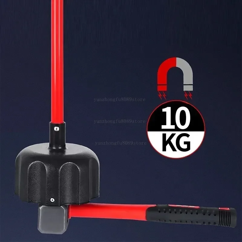 Industrial High Strength Magnetic Separator Portable Pull-out Magnetic Rod Iron Filings Metal Scrap Cleaner