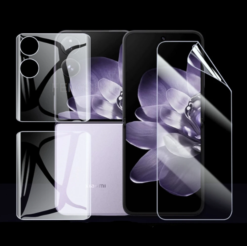 

3IN1 Soft Hydrogel Film For Xiaomi Mix Flip 6.86" Screen Protector For XiaomiMixFlip MixFlip Not Glass Protective Film