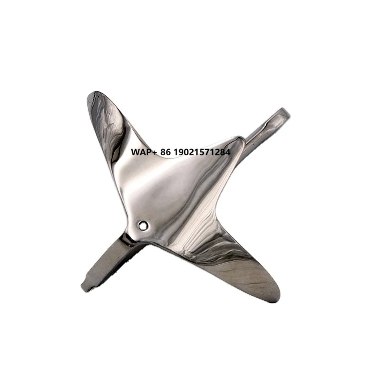 

Hot Style Best Quality Marine Hardware Stainless Steel Bruce Anchor Ship Boat Anchor