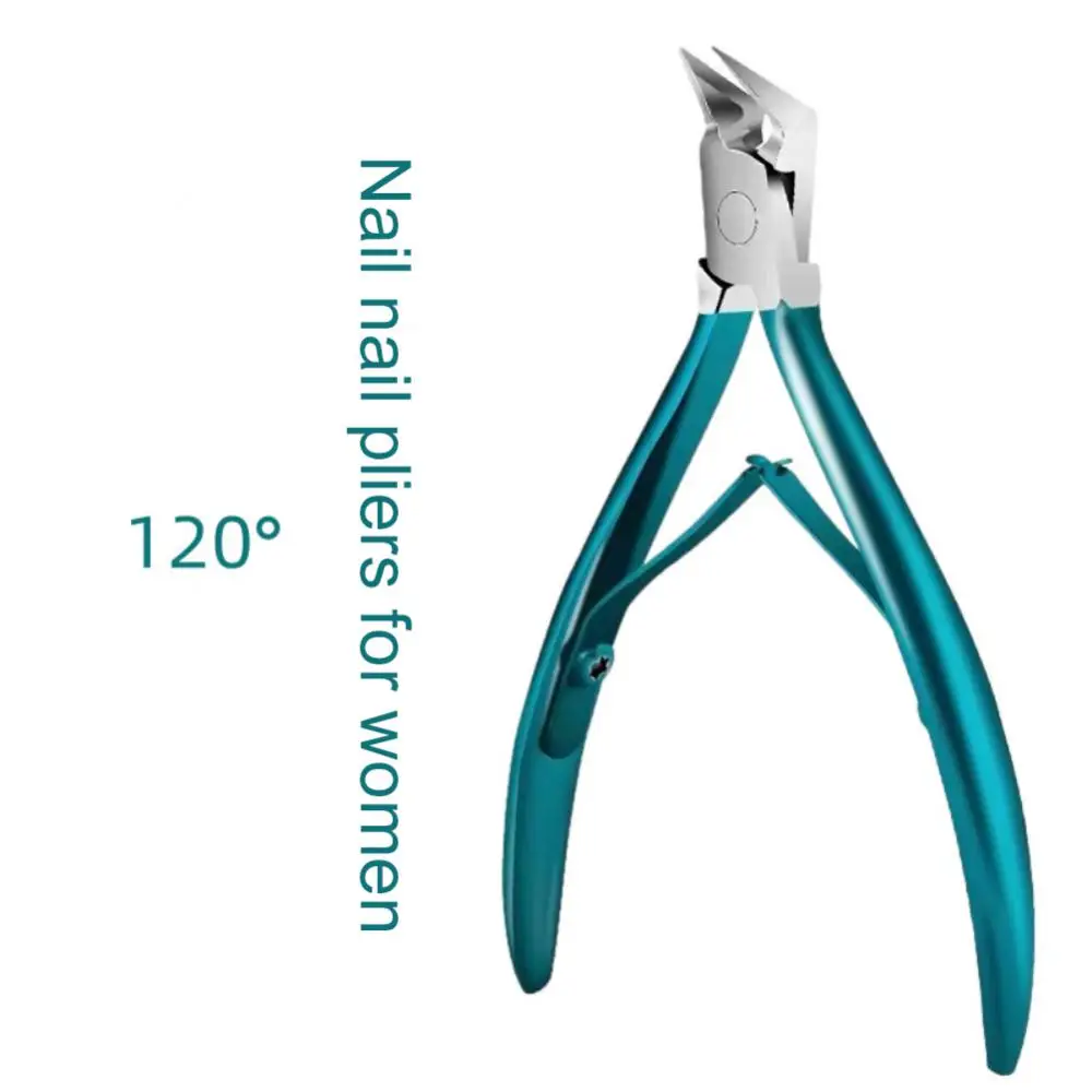 Nail Cutter Cuticle Nippers Profesional Ingrown Toenail Scissors Dead Skin Removal Stainless Steel Nail Clipper Pedicure Tool