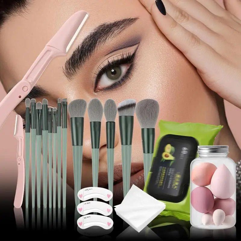 Professionele Make-Up Set Alles In Één Make-Up Kit Voor Vrouwen Volledige Kit Set Alles In Een Make-Up Sets Inclusief Wenkbrauw Lippenstift Eyeliner