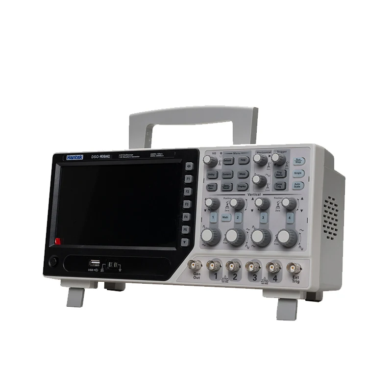 

Hantek Official DSO4204B USB Oscilloscopes Digital 4Channels 200Mhz 1GS/s Sample Rate PC LDC Display Electric Osciloscopio