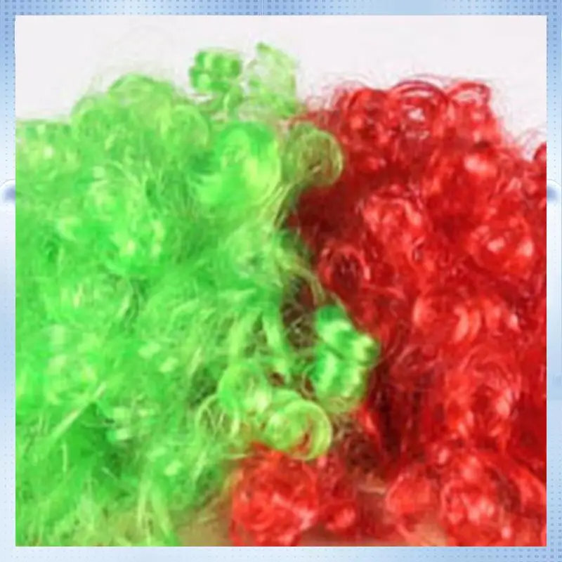 

ABHQ-Universal Football Cap Men Women Wig Hat Breathable Soft For Outdoor Tournament Fan European Cup Games Easy Install C