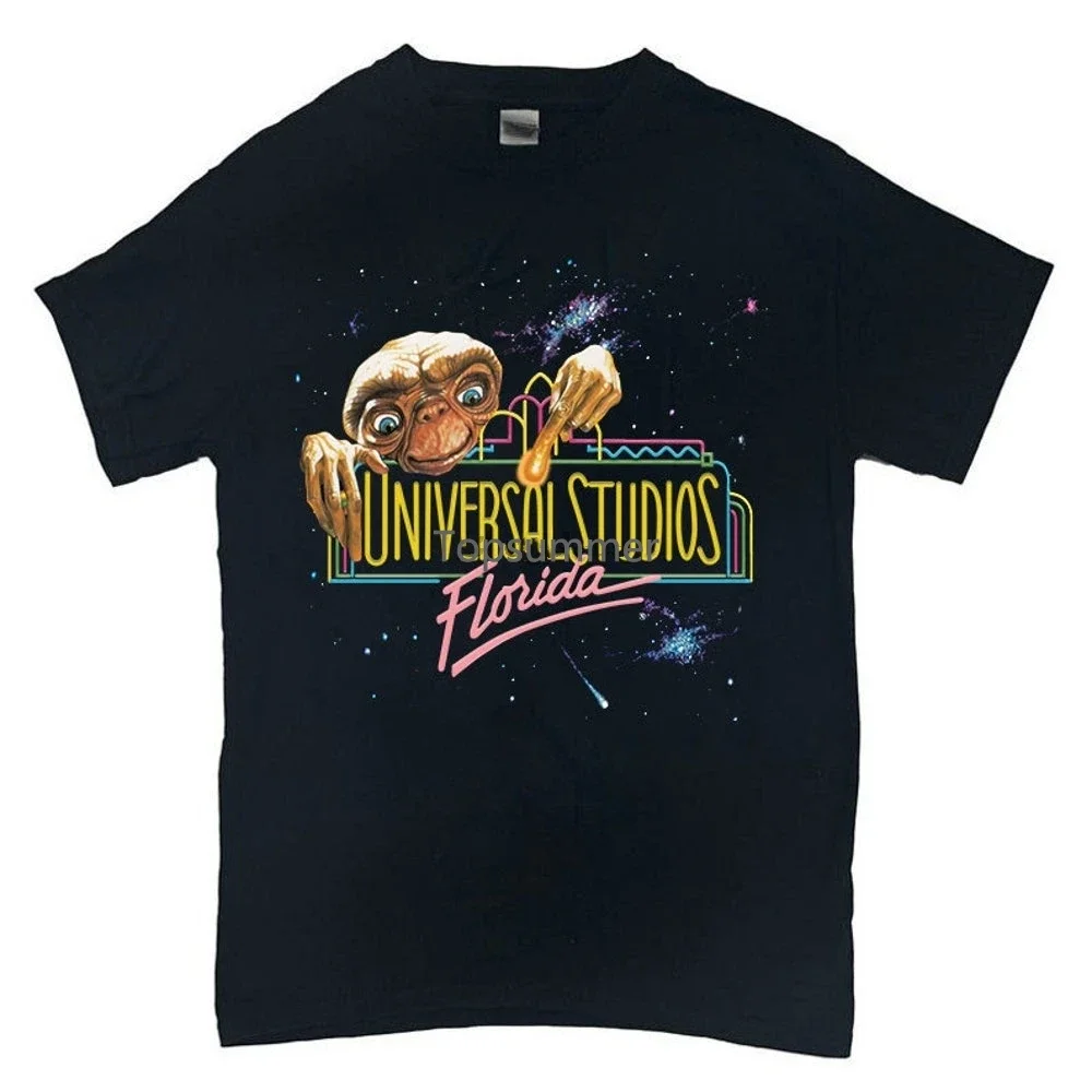 Vintage 90S E.T Universal Studios Florida Promo Tee Vtg Et Movie Film Promo Shirt Back To The Future Movie Tee