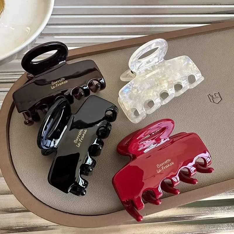 One Set of Hairpins High-end Korean Style 5.5cm Medium Shark Clip for Hair and Back of Head Girls and Ladies New Products
