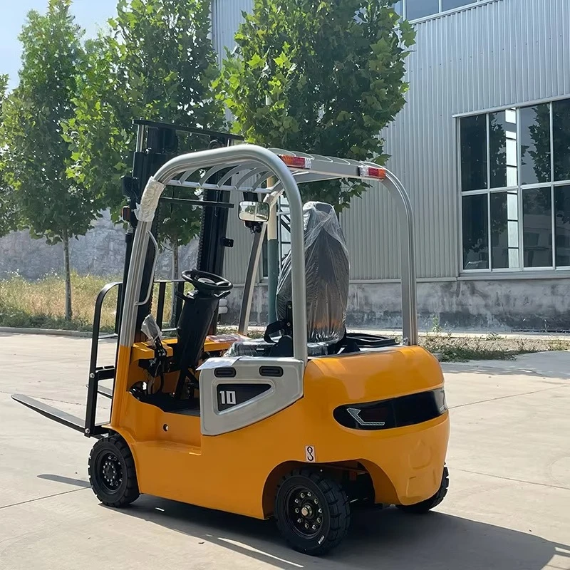 China 60V Mini Electric Forklift 1 1.5 2 3.5 Ton Battery Forklift Electric Stacker Hydraulic Forklift
