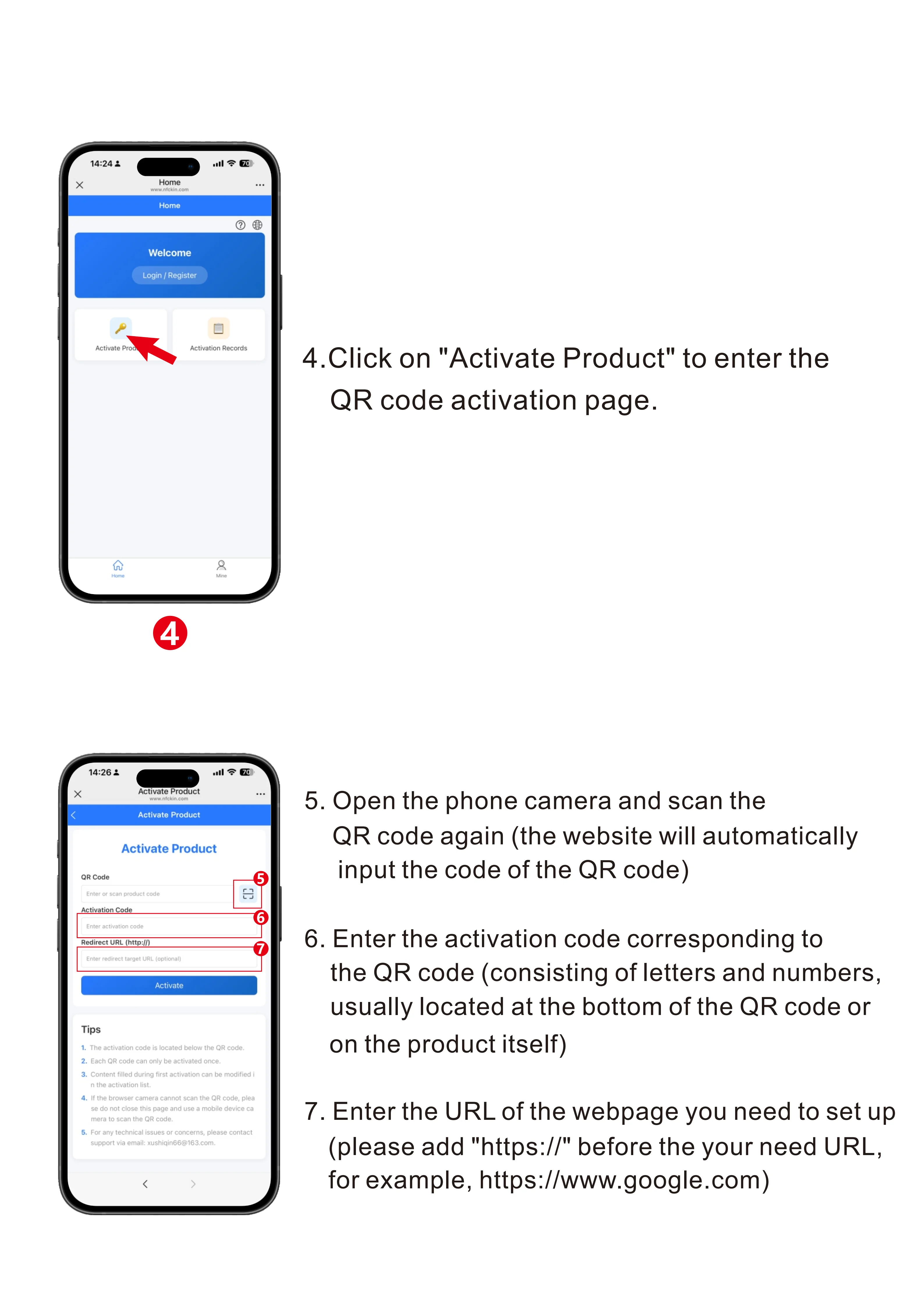 NFC 215 Quadratische Programmierbare Google-Bewertungskarten-Station für den Tisch, 13,56 MHz, QR-Code, Editierbare Standkarte für Unternehmen – Detail 2