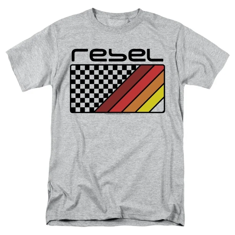 

Honda Men's and Women's T-Shirts Summer Racing Motorcycle Riding Off-Road Lovers Short Sleeves Rebel Checkers AndStripes Top