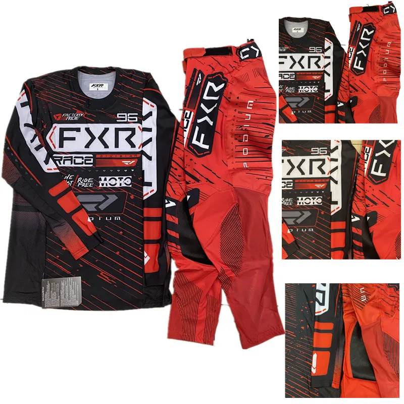 

NEW Motorcycle Clothing Set Off Road MX Jersey Pants Set Dirt Bike Combo Gear Set Racing Motocross Set