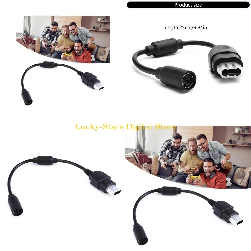 T3EE 9.84inch Controller Conversion Cable Handle Converter Adapter Cord for XB Gamepad Enjoy Easy Setsup Gaming Experience