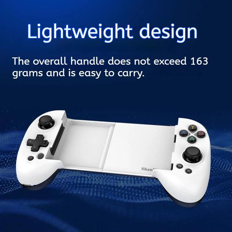 Shanwan Lightweight Mobile Stretching Game Controller Q133xl Android Supports Mapping Cloud Game Streaming Direct Connection