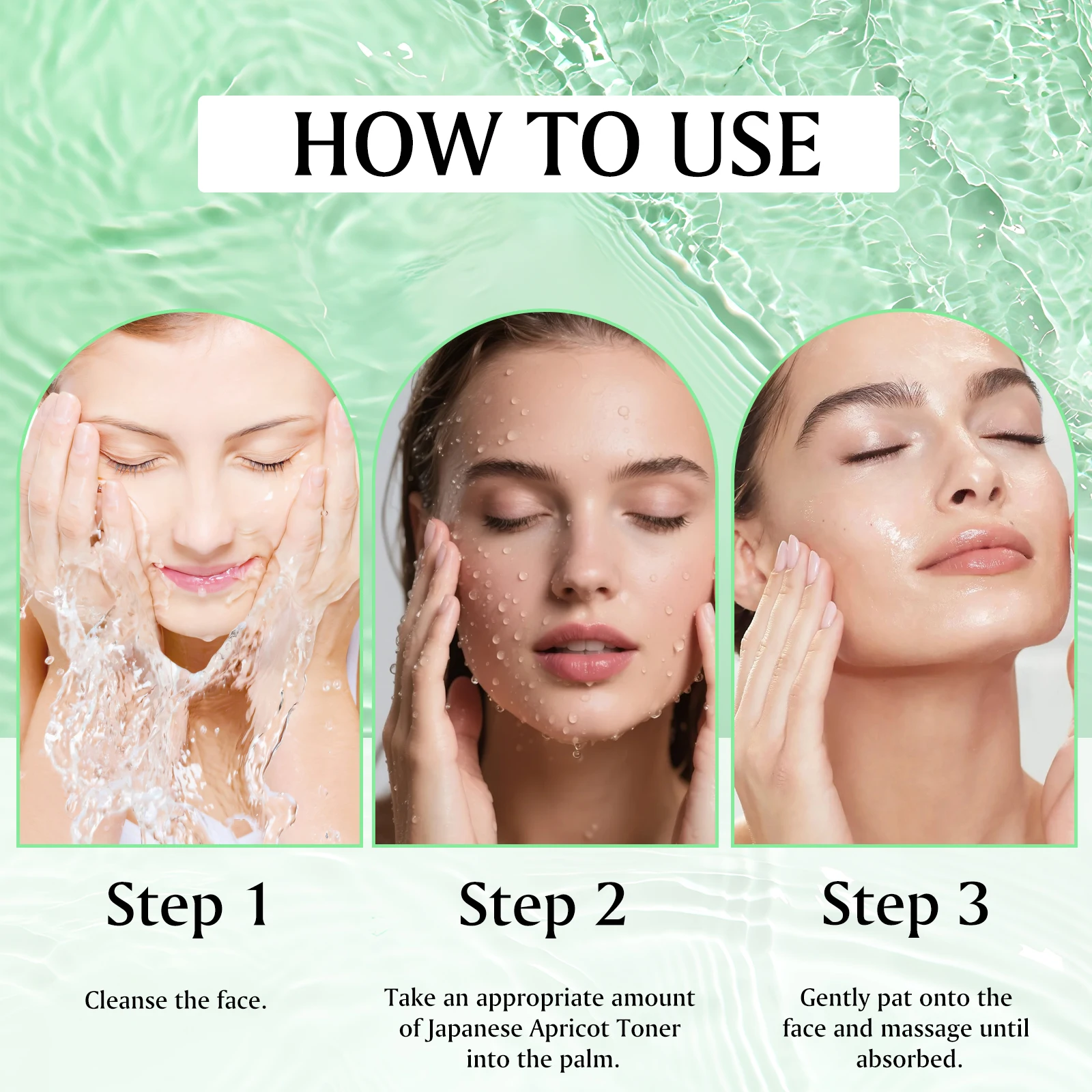 الأخضر البرقوق AHA BHA الحبر منعش الوجه جوهر مرطب معتدل التقشير حمض الساليسيليك العناية بالبشرة الرجال النساء #2