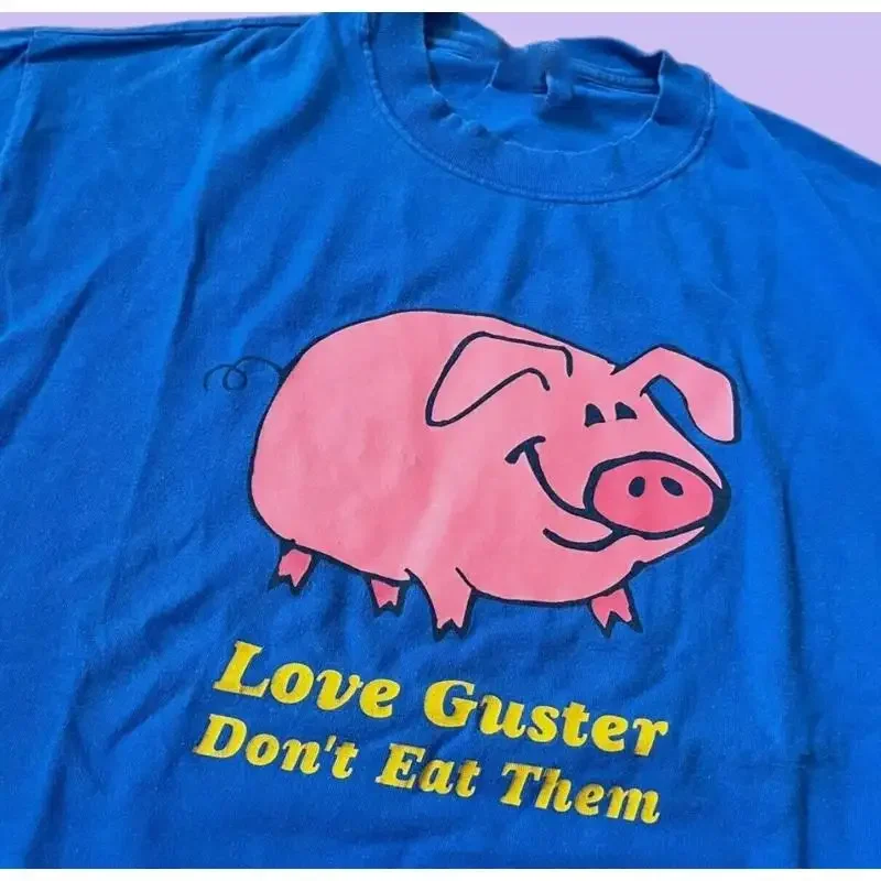 Guster Love Guster Não coma-los Pig Band Camiseta Todos os Tamanhos