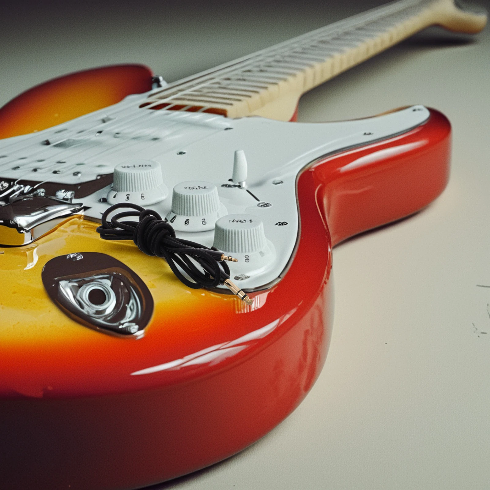 

Premium Speaker Audio Cable Jack for Guitar Patch Cables Bass Splitter Amp Connector Stereo Extension Cord Durable Lightweight