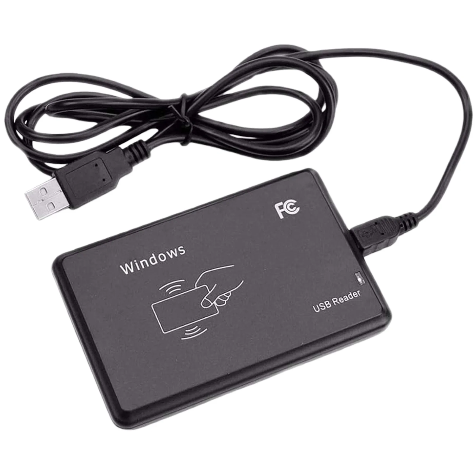 NFC Reader with USB Interface Access Control Encrypted Programmer with LED Indicator/Buzzer Compatible for Windows Linux MacOS