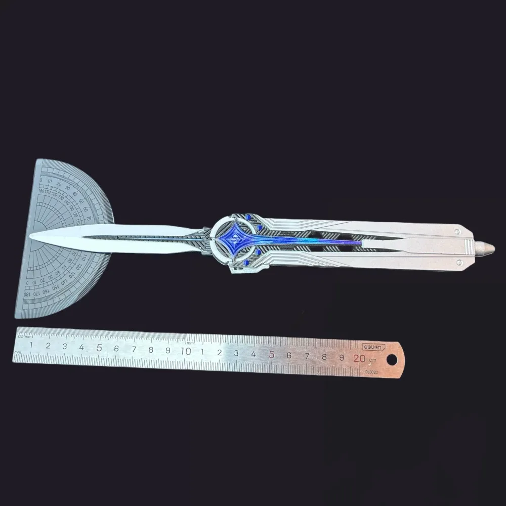 سكين الجري دلتا رات 28 سم زخرفة سطح المكتب نورث ستار COS الدعامة المعدنية الحرفية