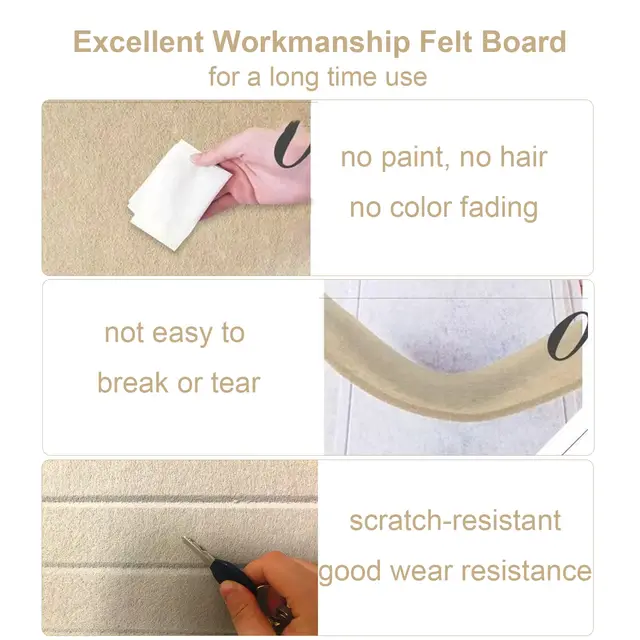 Thickened Decorative Felt Cork Board Large Bulletin Board Foldable Photo Display Board for School Home Office Walls Decor 4 Thickened Decorative Felt Cork Board Large Bulletin Board Foldable Photo Display Board for School Home Office Walls Decor 4