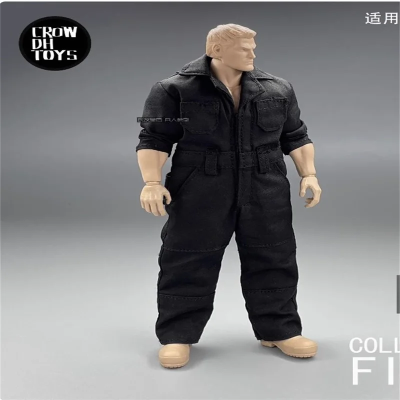 

CROW DH TOYS 1/12 Soldier Clothing Accessories Jumpsuit Workwear Model For 6'' Action Figure Muscle Body In Stock