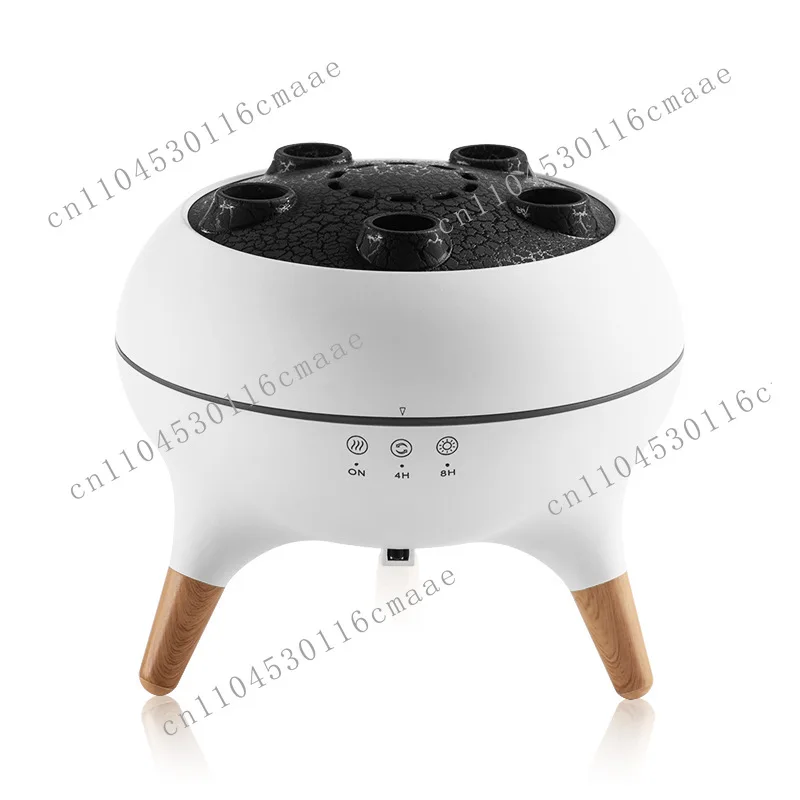 Spitting circle aromatherapy humidifier, jellyfish dynamic lantern wood grain porous aromatherapy machine