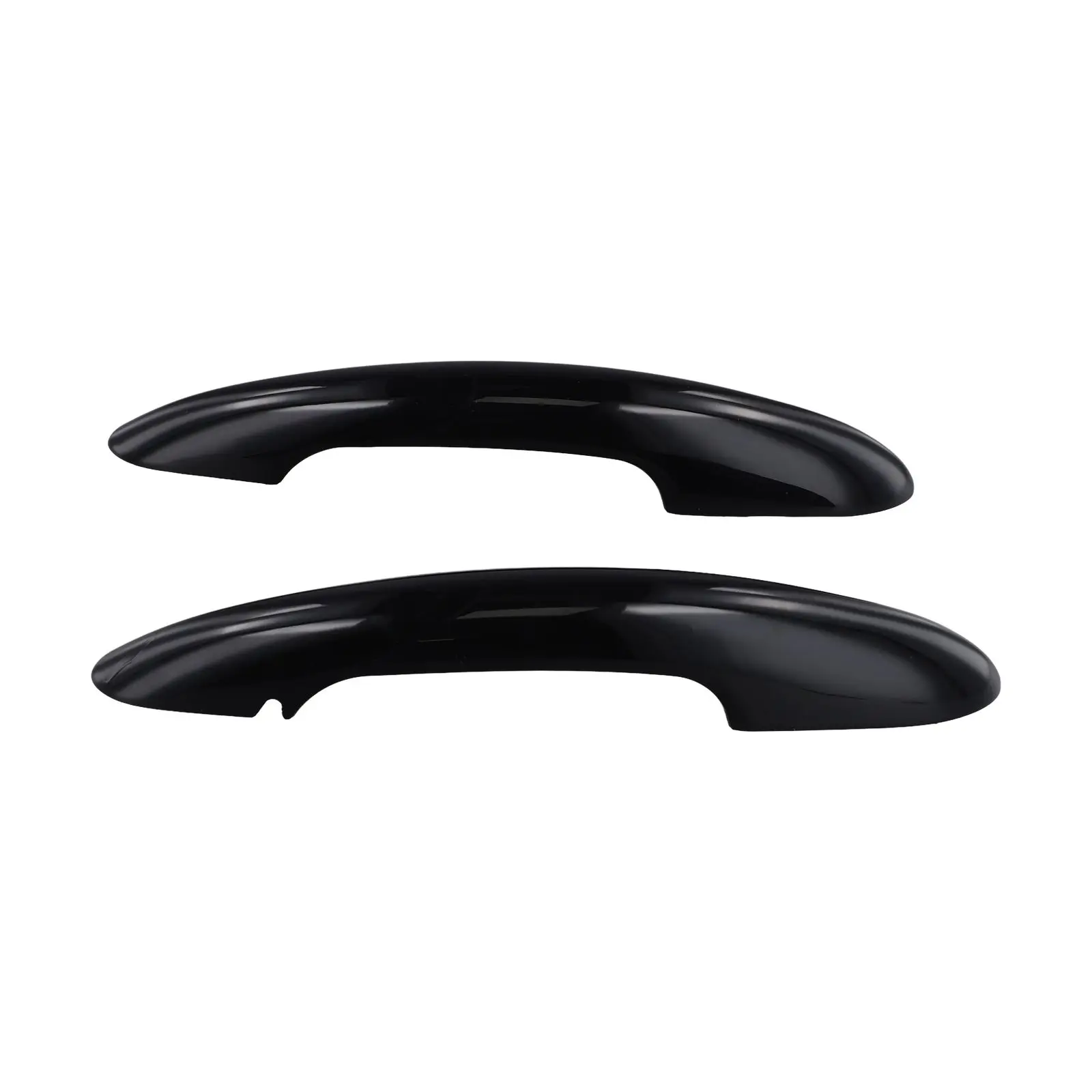 Glossy Black Door Handle Cover Trim for MINI For Cooper F54 F55 F56 F57 F60 Protects Against Daily Wear and Tear