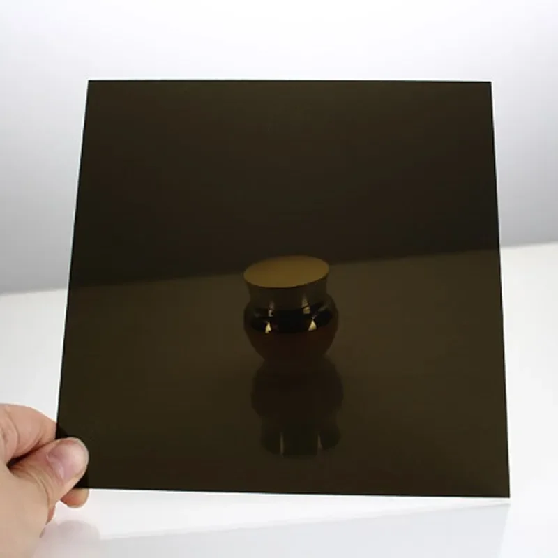 1pcs Transparent Black Plexiglass plastic Sheet acrylic board organic glass polymethyl methacrylate 1mm-8mm thickness 200*200mm