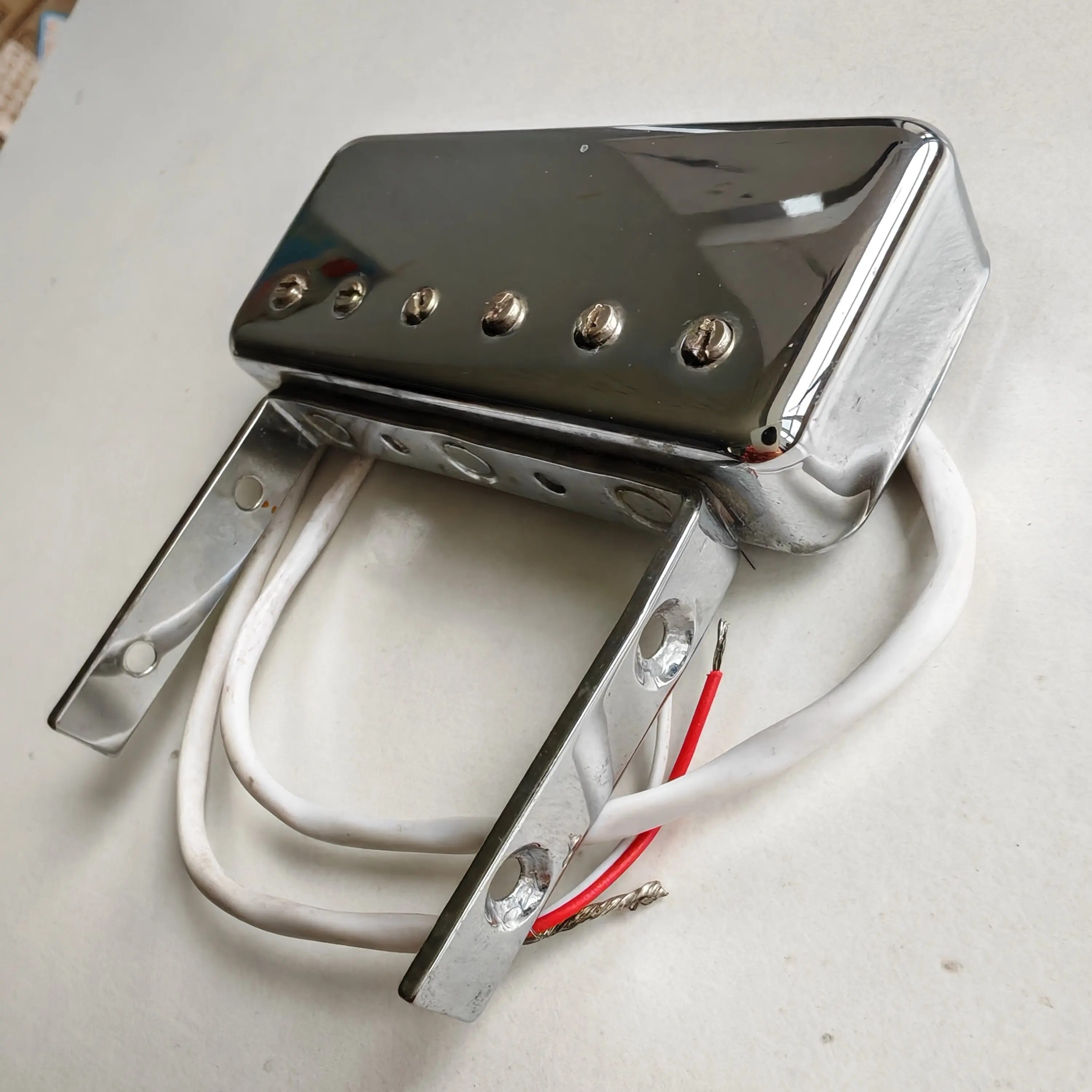 Best Offer Electric Guitar Pickup Neck-suspended Pickups  Chrome Plated BJH175